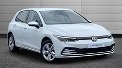 White Used 2020 VW Golf VIII Life Hatchback | £15,895 (Fair price)