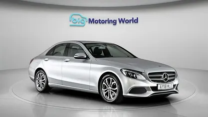 Used Mercedes C200 136 HP (100 kW) 2018 Silver Sedan