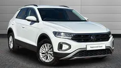 White Used 2023 VW T-Roc Life SUV | £20,450 (Fair price)