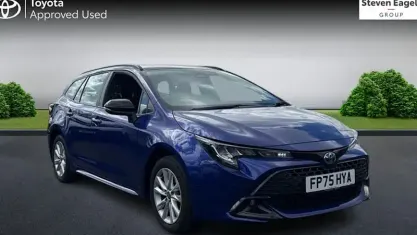 Used Toyota Corolla 178 HP (130 kW) 2025 Blue Estate