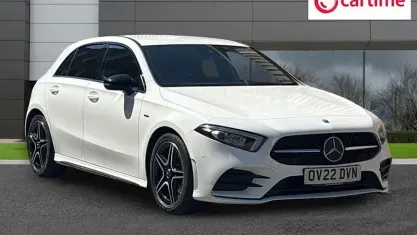 Used Mercedes A180 Executive 136 HP (100 kW) 2022 White Hatchback