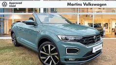 Green Used 2021 VW T-Roc Cabriolet R-line Cabriolet | £20,995 (Fair price)