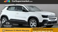 White Used 2024 Jeep Avenger Altitude SUV | £17,197 (Fair price)