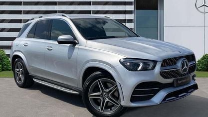 Used Mercedes GLE350 AMG line 272 HP (200 kW) 2020 Silver SUV