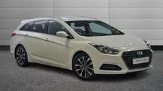 White Used 2017 Hyundai i40 SE Estate | £7,991 (Fair price)