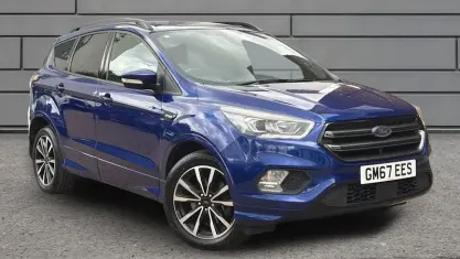 Used Ford Kuga ST-Line 120 HP (88 kW) 2018 Blue SUV
