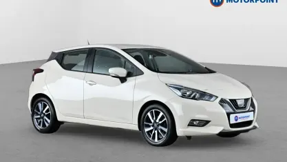 Used Nissan Micra Acenta 90 HP (66 kW) 2018 White Hatchback