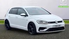 White Used 2017 VW Golf VII R Hatchback | £19,699 (Fair price)