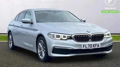 Used BMW 530e Comfort Edition 252 HP (185 kW) 2020 Silver Sedan