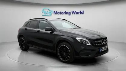 Used Mercedes GLA180 AMG line 122 HP (89 kW) 2019 Black SUV