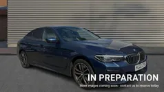 Blue Used 2022 BMW 530e M Sport Sedan | £28,590 (Fair price)