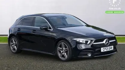 Usado Mercedes A220 AMG line 190 HP (139 kW) 2020 Preto Citadino