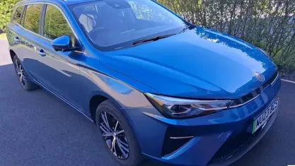 Second-hand MG MG5 EV Trophy 114 kW (156 CP) 2022 Albastru Break