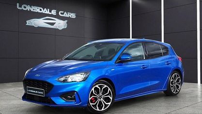 Używany Ford Focus ST-Line X 125 KM (91 kW) 2019 Niebieski Hatchback