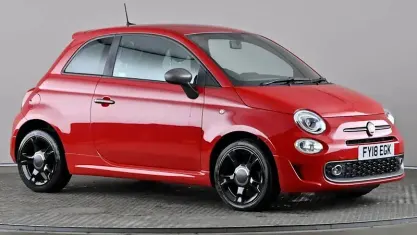 Used Fiat 500 S 69 HP (50 kW) 2018 Red Hatchback