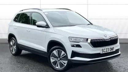 Used Skoda Karoq SE Drive 150 HP (110 kW) 2023 White SUV