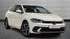 Pure white New 2024 VW Polo R-line Hatchback | £18,991 (Super price)