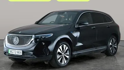 Used Mercedes EQC400 300 kW (408 HP) 2022 Black SUV