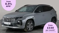 Grey Used 2022 Hyundai Tucson N Line SUV | £23,375 (Fair price)