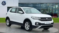 Pure white Used 2021 VW T-Cross SE SUV | £15,877 (Fair price)