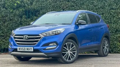 Used Hyundai Tucson GO! 141 HP (103 kW) 2018 Blue SUV