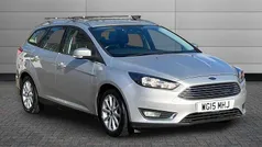 Silver Used 2015 Ford Focus Titanium Estate | £7,690 (Fair price)