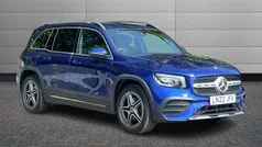 Galaxy blue Used 2022 Mercedes GLB200 AMG line SUV | £27,295 (Fair price)