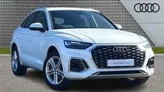 White Used 2022 Audi Q5 Sportback S-Line SUV | £31,491 (Super price)
