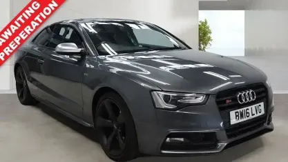 Used Audi S5 Black Edition 333 HP (244 kW) 2016 Grey Coupe
