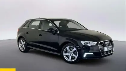Used Audi A3 e-tron Performance 204 HP (150 kW) 2020 Black Hatchback