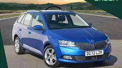 Race blue metallic Used 2022 Skoda Fabia SE Estate | £14,495 (Fair price)