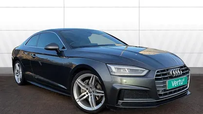 Used Audi A5 S-Line 190 HP (139 kW) 2020 Grey Coupe