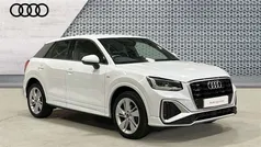Glacier white metallic Used 2021 Audi Q2 S-Line SUV | £21,001 (Fair price)