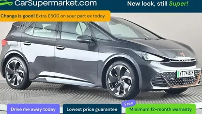 Used Cupra Born e-Boost 169 kW (230 HP) 2024 Grey Hatchback