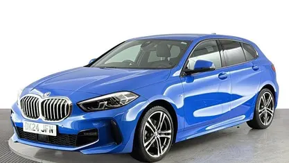 Used BMW 118 M Sport 136 HP (100 kW) 2024 Blue Hatchback