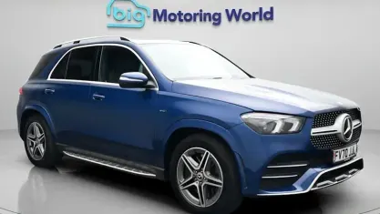 Used Mercedes GLE350 de AMG line 320 HP (235 kW) 2020 Blue SUV