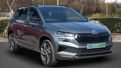 Graphite grey metallic Used 2024 Skoda Karoq SportLine SUV | £28,000 (Fair price)
