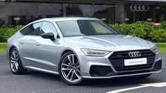 Silver Used 2023 Audi A7 Black Edition Hatchback | £33,790 (Fair price)