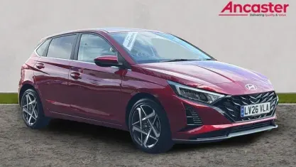 New Hyundai i20 Blackline 90 HP (66 kW) 2026 Pearl  dragon red Hatchback