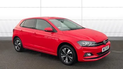 Used VW Polo Match 80 HP (58 kW) 2021 Red Hatchback