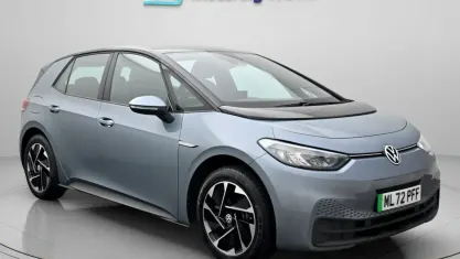 Used VW ID.3 Pure 110 kW (150 HP) 2021 Blue Hatchback