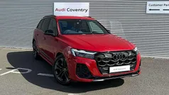 Chili red New 2025 Audi Q7 Black Edition SUV | £67,990 (Good price)