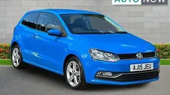 Blue Used 2015 VW Polo SEL Hatchback | £10,146 (Fair price)