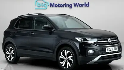Used VW T-Cross Black Edition 110 HP (80 kW) 2023 Black SUV
