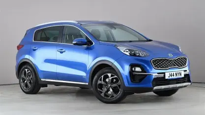 Używany Kia Sportage 132 KM (97 kW) 2019 Niebieski SUV