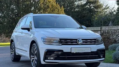 White Used 2018 VW Tiguan R-line SUV | £17,950 (Fair price)