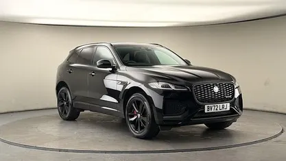 Used Jaguar F-Pace R-Dynamic 204 HP (150 kW) 2022 Santorini black SUV