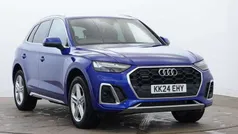 Blue Used 2024 Audi Q5 S-Line SUV | £39,690 (Fair price)