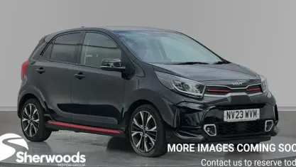 Used Kia Picanto GT-Line 67 HP (49 kW) 2023 Black Hatchback