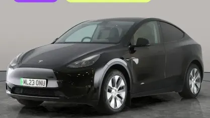 Used Tesla Model Y Long Range AWD 378 kW (514 HP) 2023 Black SUV